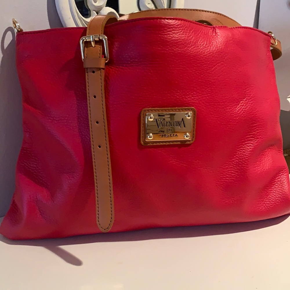 Valentina Italia Genuine Leather Tote